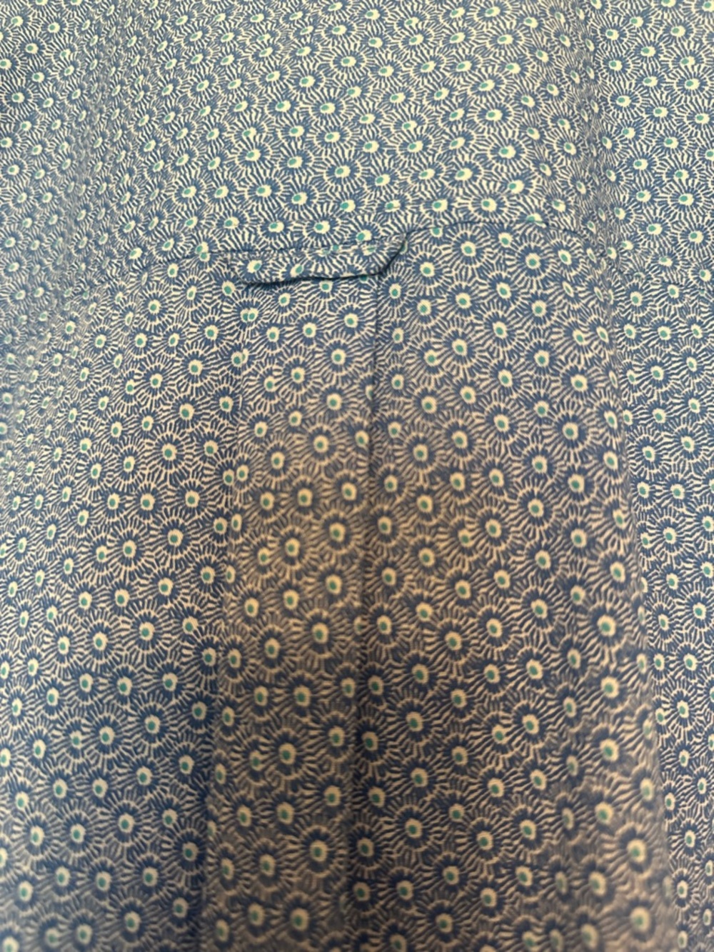 Ben Sherman Blue Short-Sleeve Button-Up Shirt - Picture 8 of 9